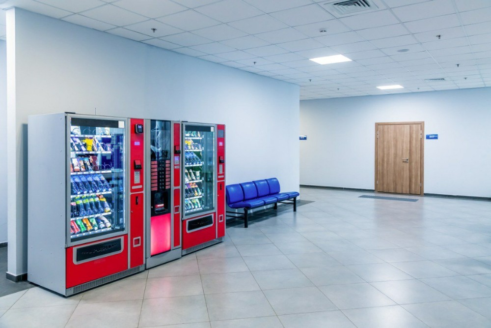 Office Vending Machines in the Lobby
